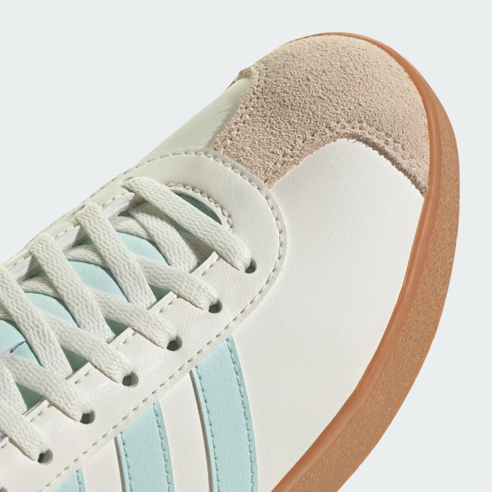 Adidas VL Court Base Women's Sneakers JI1767 Shoes White Turquoise Size 6 NEW - Picture 9 of 9